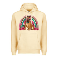 Pina Colada french bulldog floral rainbow Premium Hoodie - Artiststas