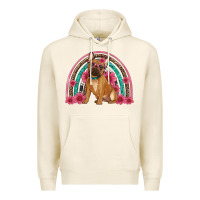 Tofu french bulldog floral rainbow Premium Hoodie - Artiststas
