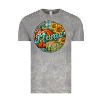 Cloud Rock pumpkin mama with background Vintage Tee - BundleAndBundleShop
