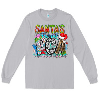 Moon Dust Santas Favorite PCA Patient Care Assistant Long Sleeve Tee - CowhideDigitalArt