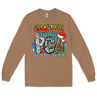 Toasted Coconut Santas Favorite PCA Patient Care Assistant Long Sleeve Tee - CowhideDigitalArt