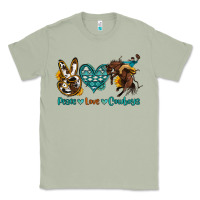 Matcha peace love cowboys Classic Tee - OliviaCreatesArt