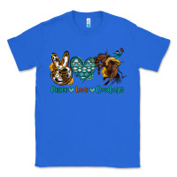 True Royal peace love cowboys Classic Tee - OliviaCreatesArt
