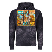 Cloud Black Hello Fall Rabbit Vintage Hoodie - LillyAllenDesigns
