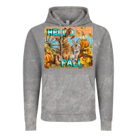 Cloud Rock Hello Fall Rabbit Vintage Hoodie - LillyAllenDesigns