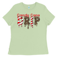 Matcha candy cane drip Ladies Tee - FaDigitalArtStudio