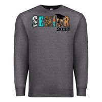 Charcoal Heather Western senior 2023 Premium Sweatshirt - RanaPortraitStore