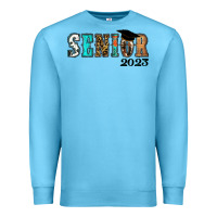 Ocean Blue Western senior 2023 Premium Sweatshirt - RanaPortraitStore