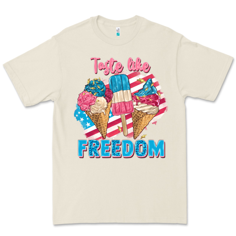 Taste Like Freedom 4th Of July Premium Tee by FaDigitalArtStudio | Teevron