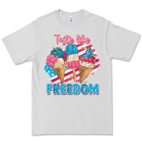 Dove Grey taste like freedom 4th of july Premium Tee - FaDigitalArtStudio