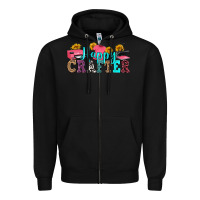 Black happy crafter Zipper Hoodie - RanaPortraitStore