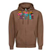 Chestnut happy crafter Zipper Hoodie - RanaPortraitStore