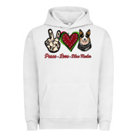 Pigment Lunar Rock Peace Love Blue Heeler Urban Hoodie - Jasminsmagicworld