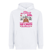 White As A Pisces Girl I Was Born With My Heart On My Sleeve And A Mouth Heavyweight Hoodie - Jasminsmagicworld