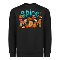 Black thanksgiving spice mom pilgrim cow Heavyweight Sweatshirt - Jasminsmagicworld