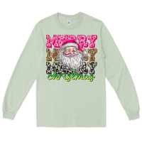 Matcha merry merry merry christmas Long Sleeve Tee - CowhideDigitalArt