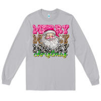 Moon Dust merry merry merry christmas Long Sleeve Tee - CowhideDigitalArt