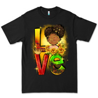 Black Love Juneteenth Premium Tee - FaDigitalArtStudio
