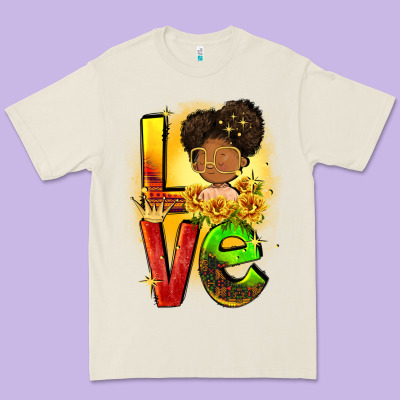 Love Juneteenth Premium Tee Designed By Fadigitalartstudio