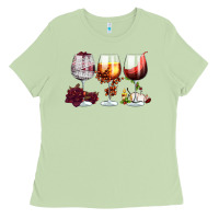 Matcha hallothanksmas halloween thanksgiving  christmas wine Ladies Tee - FaDigitalArtStudio