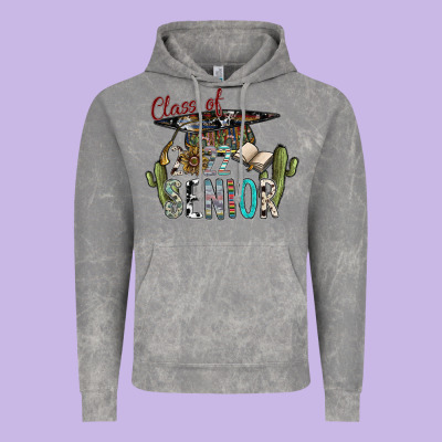 Class Of 2022 Senior Vintage Hoodie Designed By Sublimationcraftshop
