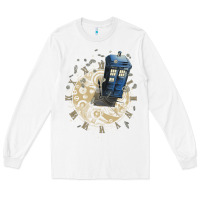 White watch the time Long Sleeve Tee - artisFamous