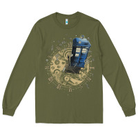 Army Green watch the time Long Sleeve Tee - artisFamous