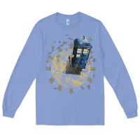 Colony Blue watch the time Long Sleeve Tee - artisFamous