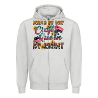 Mama By Day Craft Queen By Night Zipper Hoodie | Teevron