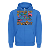 True Royal mama by day craft queen by night Zipper Hoodie - RanaPortraitStore