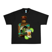 Black tequila bottle Urban Heavy Tee - Jasminsmagicworld