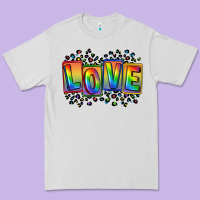 Love Pride Premium Tee Designed By Fadigitalartstudio