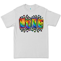 Dove Grey Love pride Premium Tee - FaDigitalArtStudio
