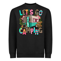 Black let's go camping Heavyweight Sweatshirt - RanaPortraitStore