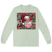 Matcha merry christmas Long Sleeve Tee - CowhideDigitalArt