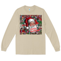 Mushroom merry christmas Long Sleeve Tee - CowhideDigitalArt