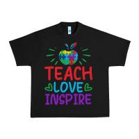 Black teach love inspire Urban Heavy Tee - CowhideDigitalArt