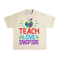 Sandshell teach love inspire Urban Heavy Tee - CowhideDigitalArt
