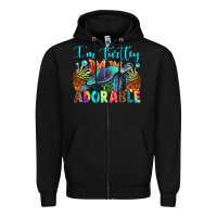 Black i'm turtley adorable Zipper Hoodie - RanaPortraitStore