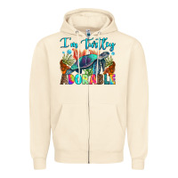 Sandshell i'm turtley adorable Zipper Hoodie - RanaPortraitStore