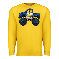 Lemon police car monster truck Premium Sweatshirt - Jasminsmagicworld