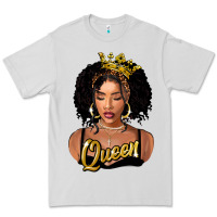 Dove Grey black queen Premium Tee - FaDigitalArtStudio