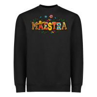 Black spanish maestra teacher Heavyweight Sweatshirt - RanaPortraitStore