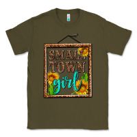 Army Green small town girl olivia Classic Tee - OliviaCreatesArt