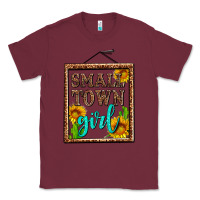Burgundy small town girl olivia Classic Tee - OliviaCreatesArt