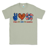 Matcha Peace Love America Classic Tee - Jasminsmagicworld