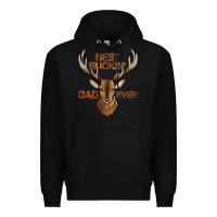 Black best buckin' dad ever deer Premium Hoodie - Jasminsmagicworld