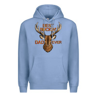 Colony Blue best buckin' dad ever deer Premium Hoodie - Jasminsmagicworld