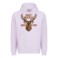 Lilac best buckin' dad ever deer Premium Hoodie - Jasminsmagicworld