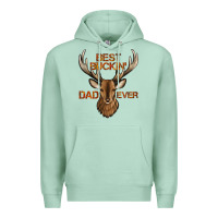 Seafoam best buckin' dad ever deer Premium Hoodie - Jasminsmagicworld